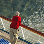 Man On Cruise Ship<br />
